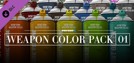 PAYDAY 2: Weapon Color Pack 1