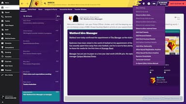 Football Manager 2020 In-game Editor