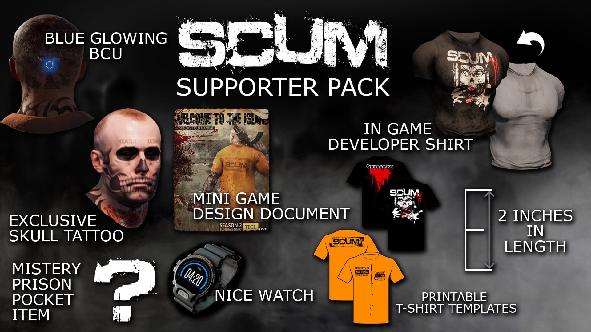 SCUM Supporter Pack