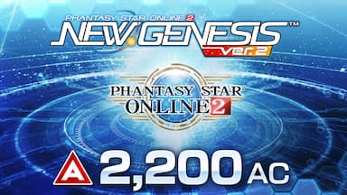 Phantasy Star Online 2 New Genesis - [SALE] 2200AC Exchange Ticket