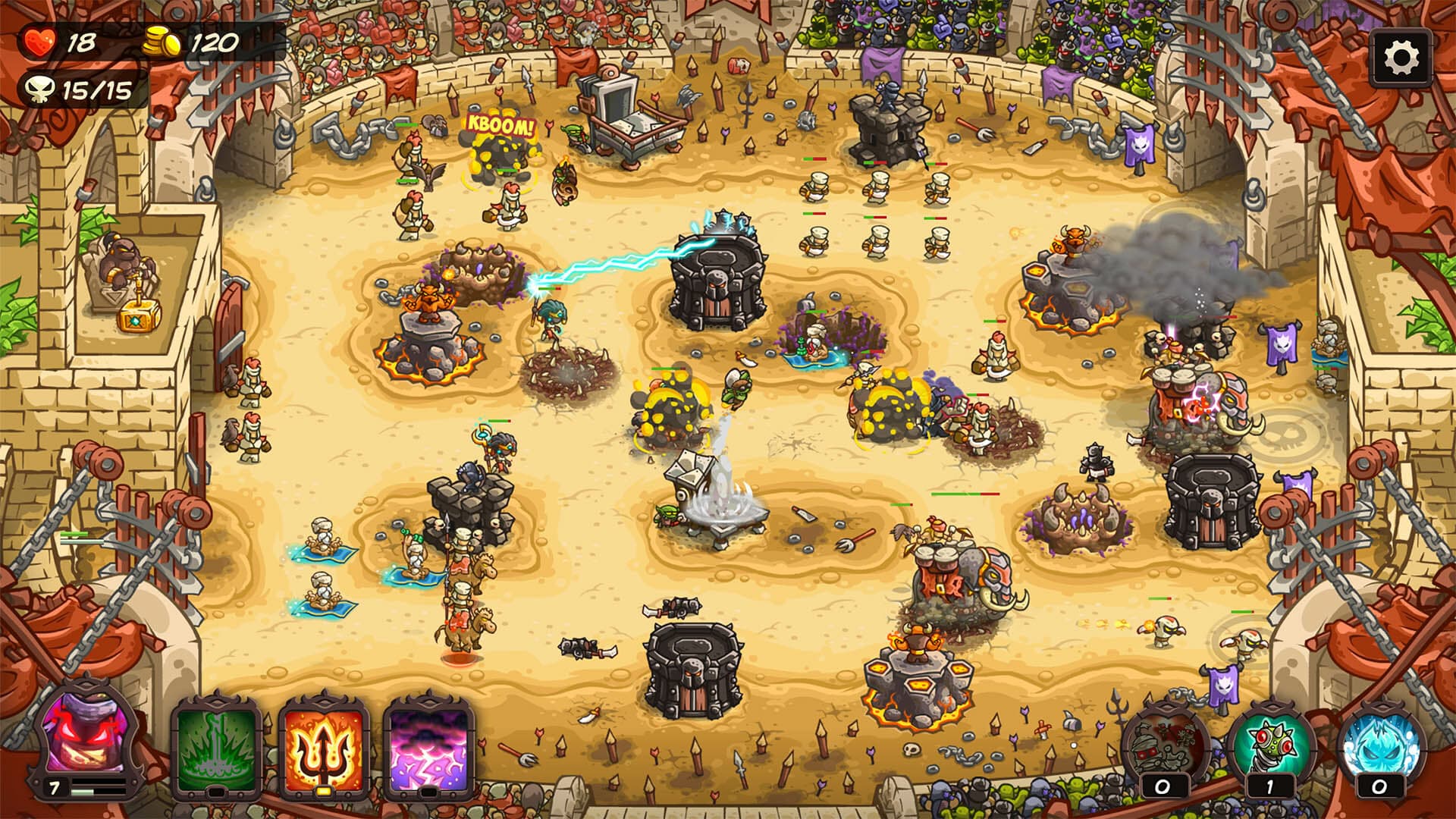 Kingdom Rush Vengeance - Hammerhold Campaign