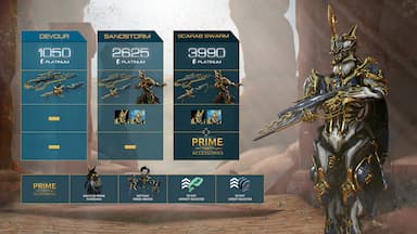 Warframe Inaros Prime Access: Devour Pack CD Key Prices for PC