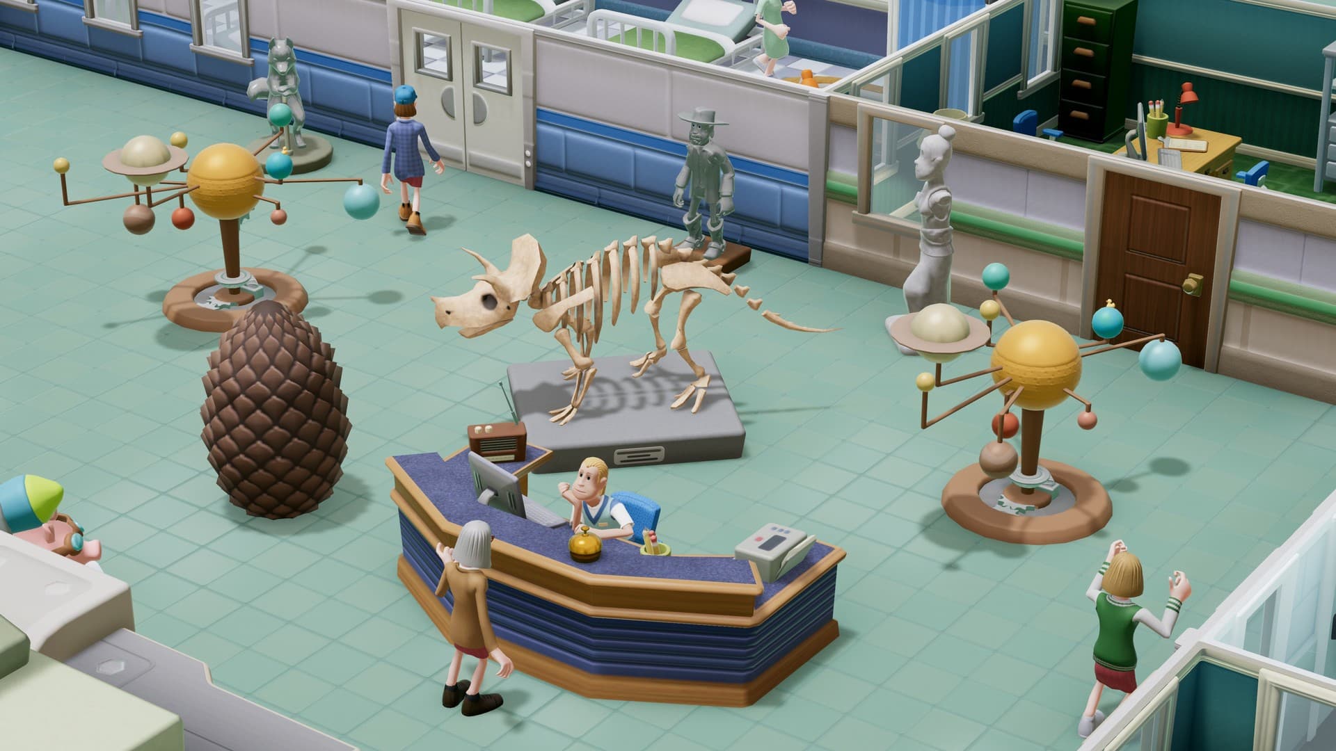 Two Point Hospital: Exhibition Items Pack