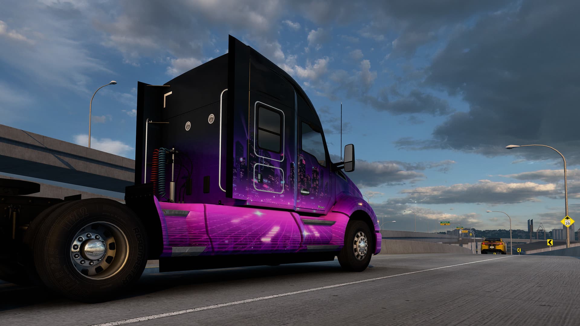 American Truck Simulator - Retrowave Paint Jobs Pack