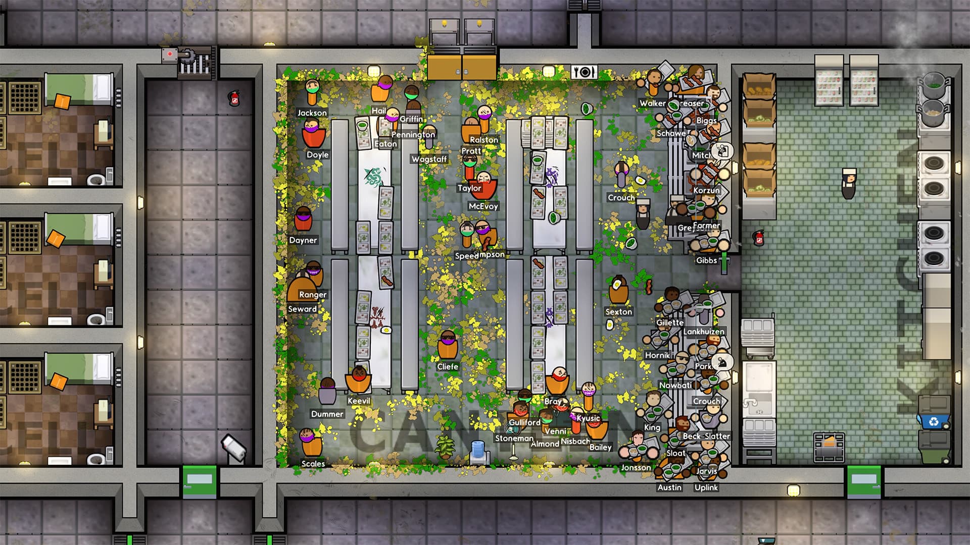 Prison Architect - Gangs