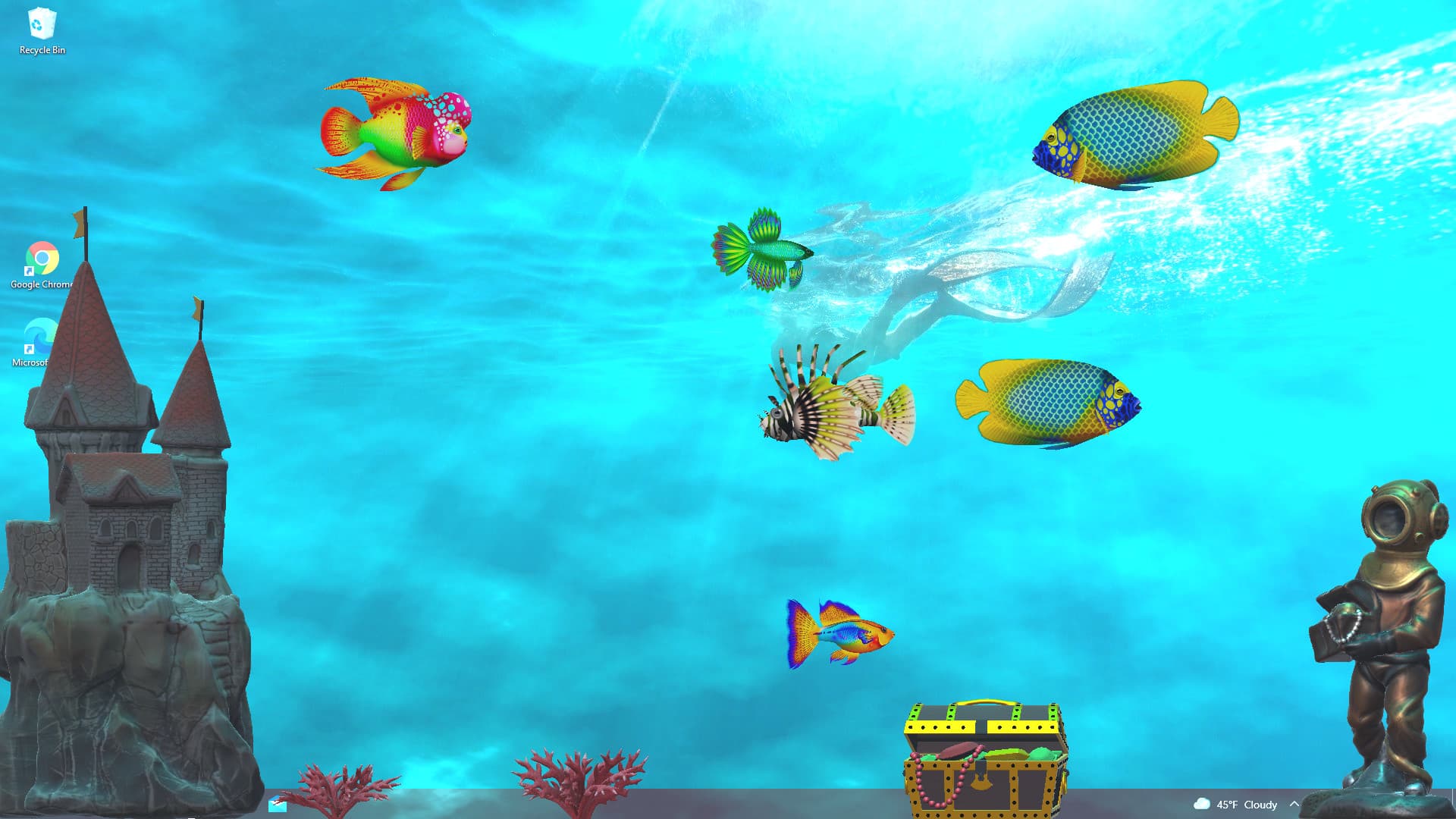 Virtual Aquarium - Overlay Desktop Game