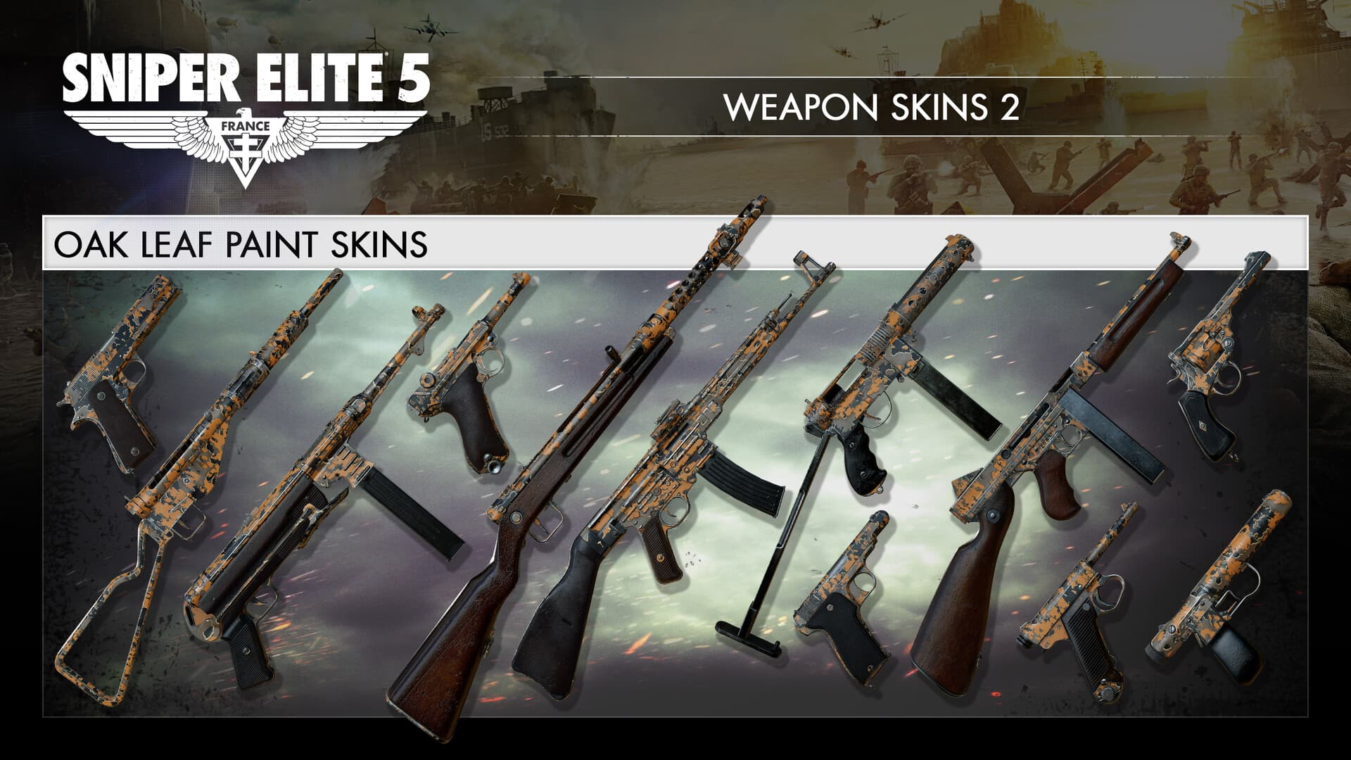 Sniper Elite 5: Conqueror Mission, Weapon and Skin Pack