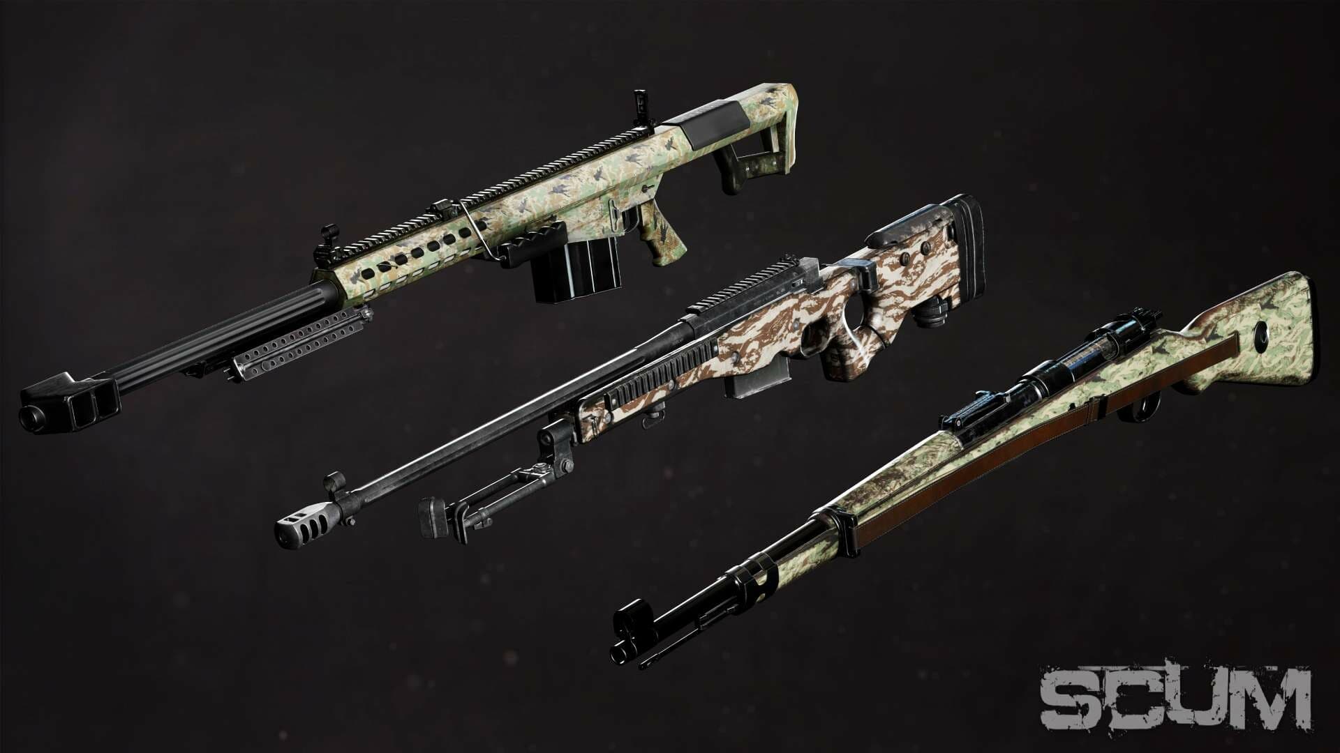 SCUM Weapon Skins pack