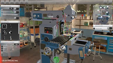 Milling machine 3D