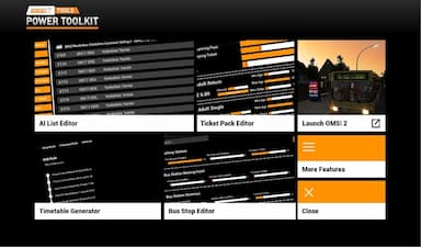 OMSI 2 Tools - Power Toolkit