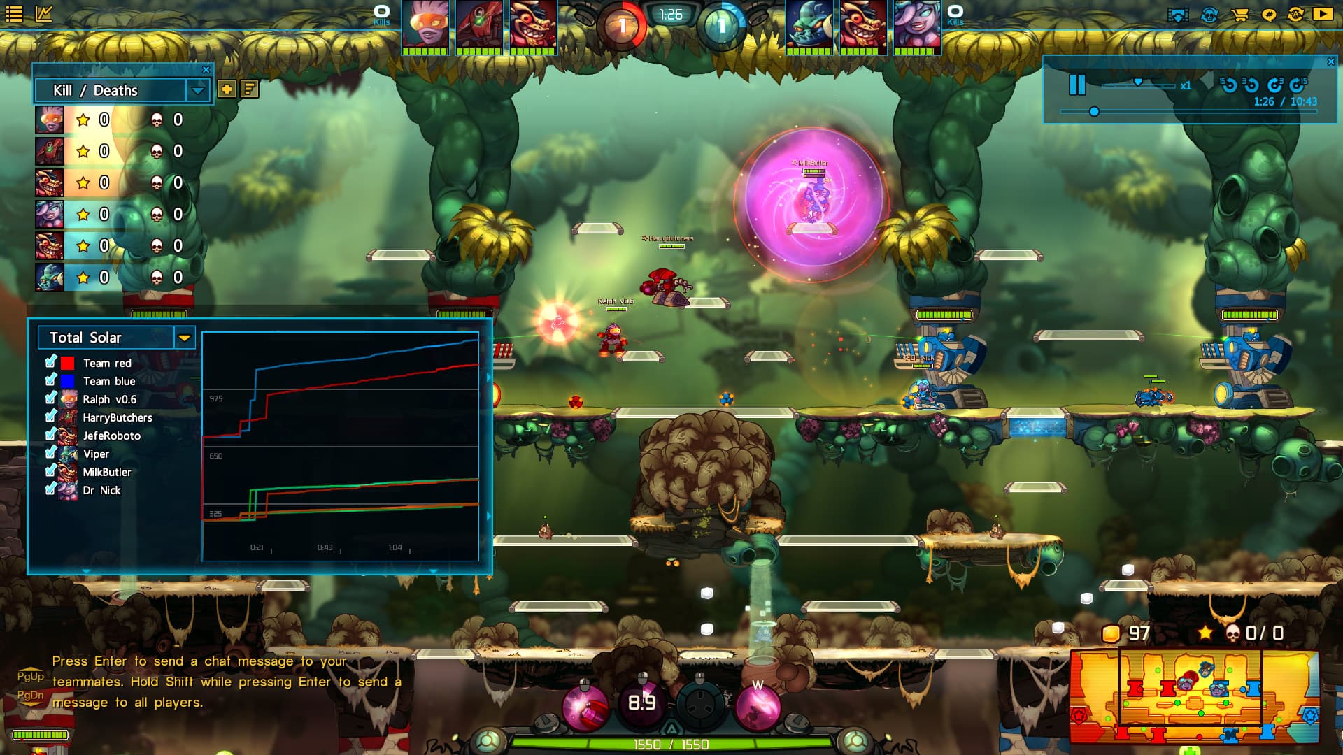 Awesomenauts - the 2D moba