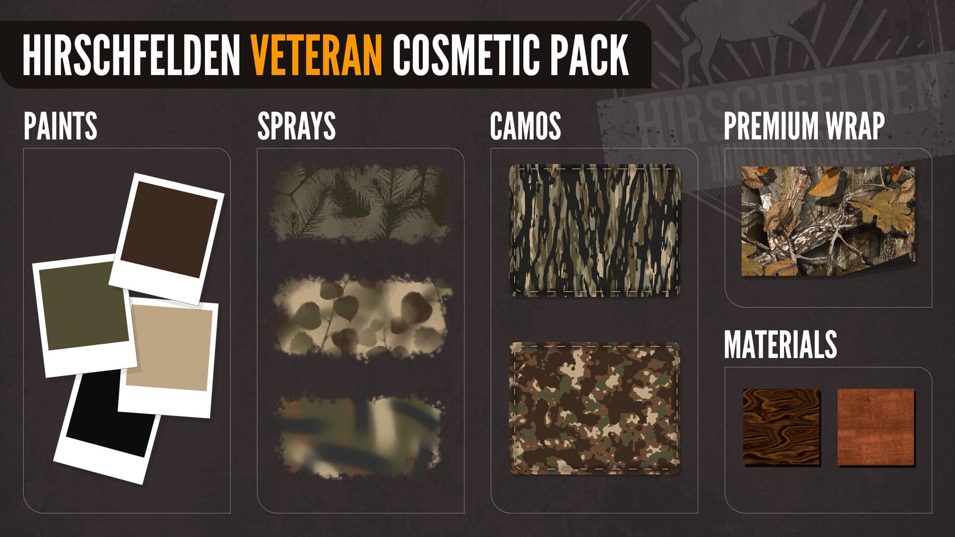 theHunter Call of the Wild™ - Hirschfelden Veteran Cosmetic Pack