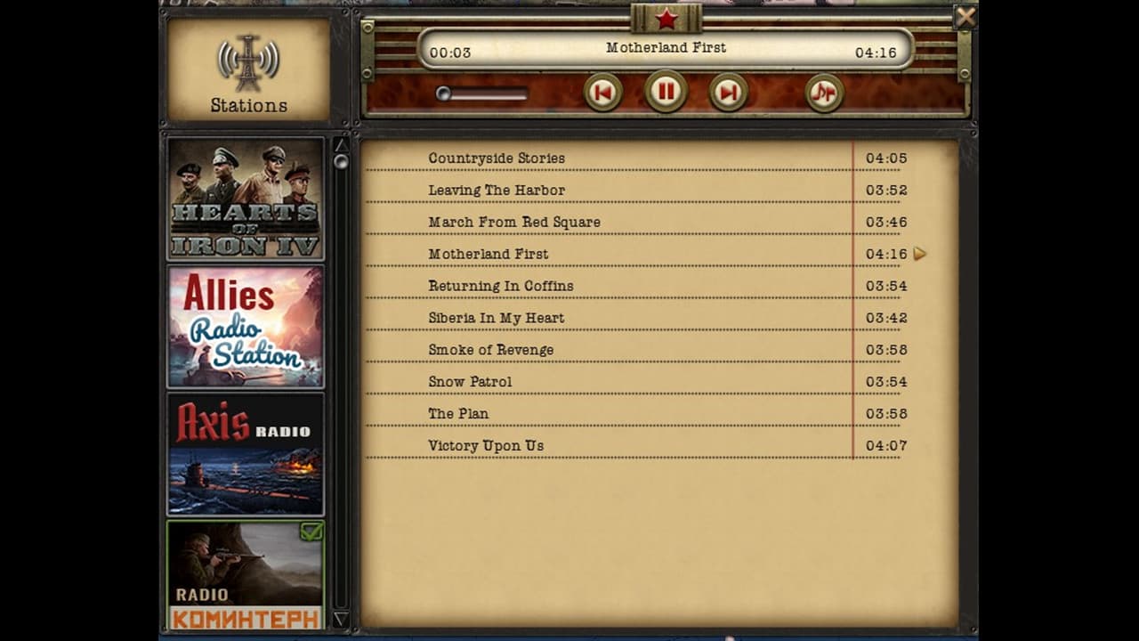 Hearts of Iron IV: Radio Pack