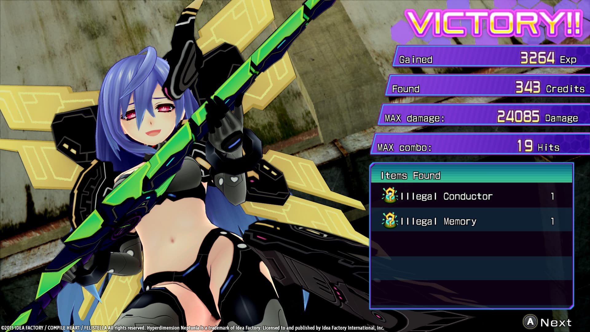 Hyperdimension Neptunia Re;Birth3 V Generation