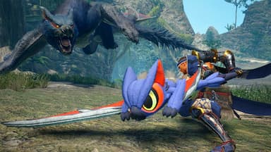 Monster Hunter Rise - &quot;Stuffed Nargacuga&quot; Hunter layered weapon (Long Sword)