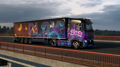 Euro Truck Simulator 2 - Street Art Paint Jobs Pack CD Key Prices for PC