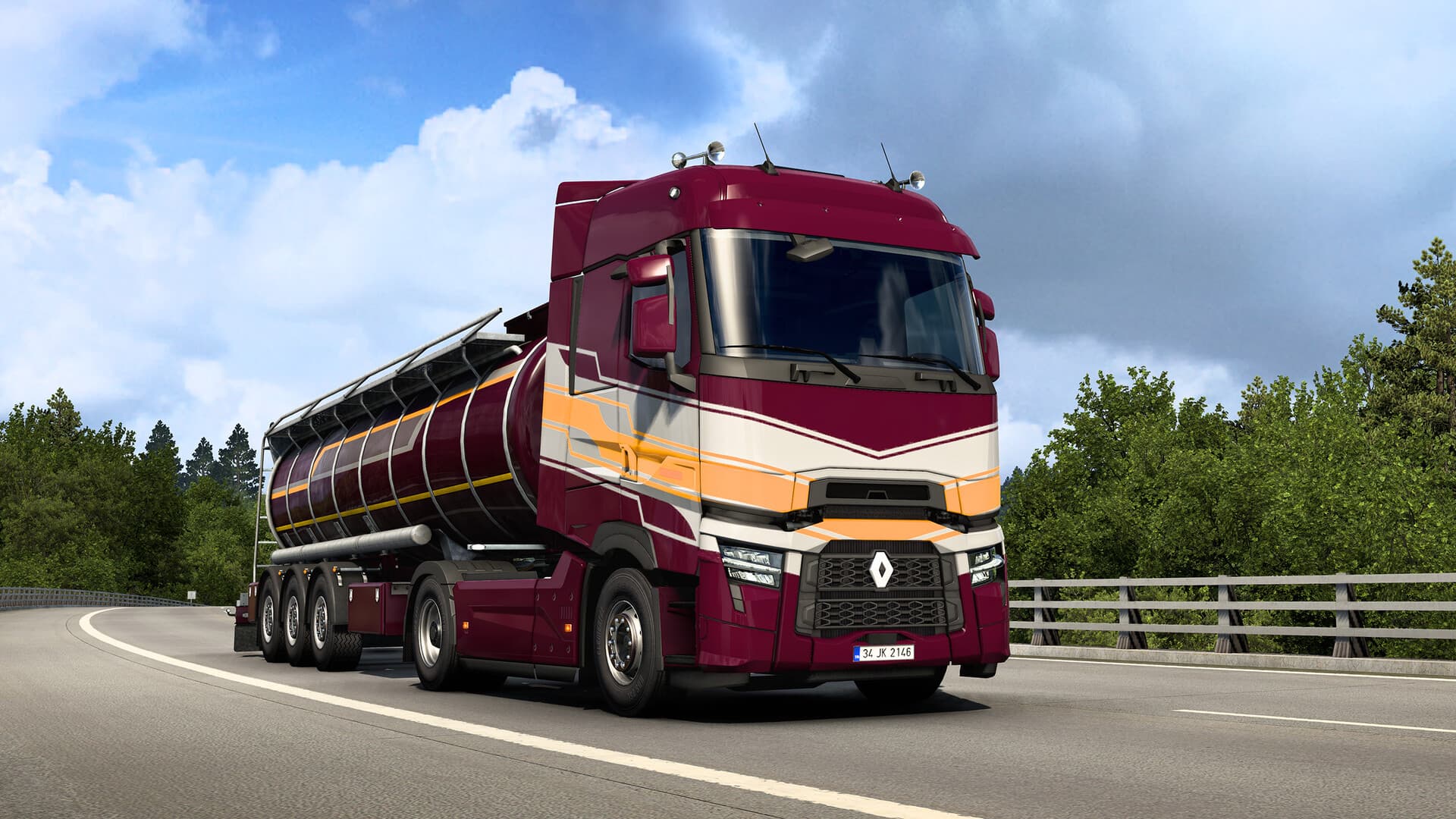 Euro Truck Simulator 2 - Modern Lines Paint Jobs Pack