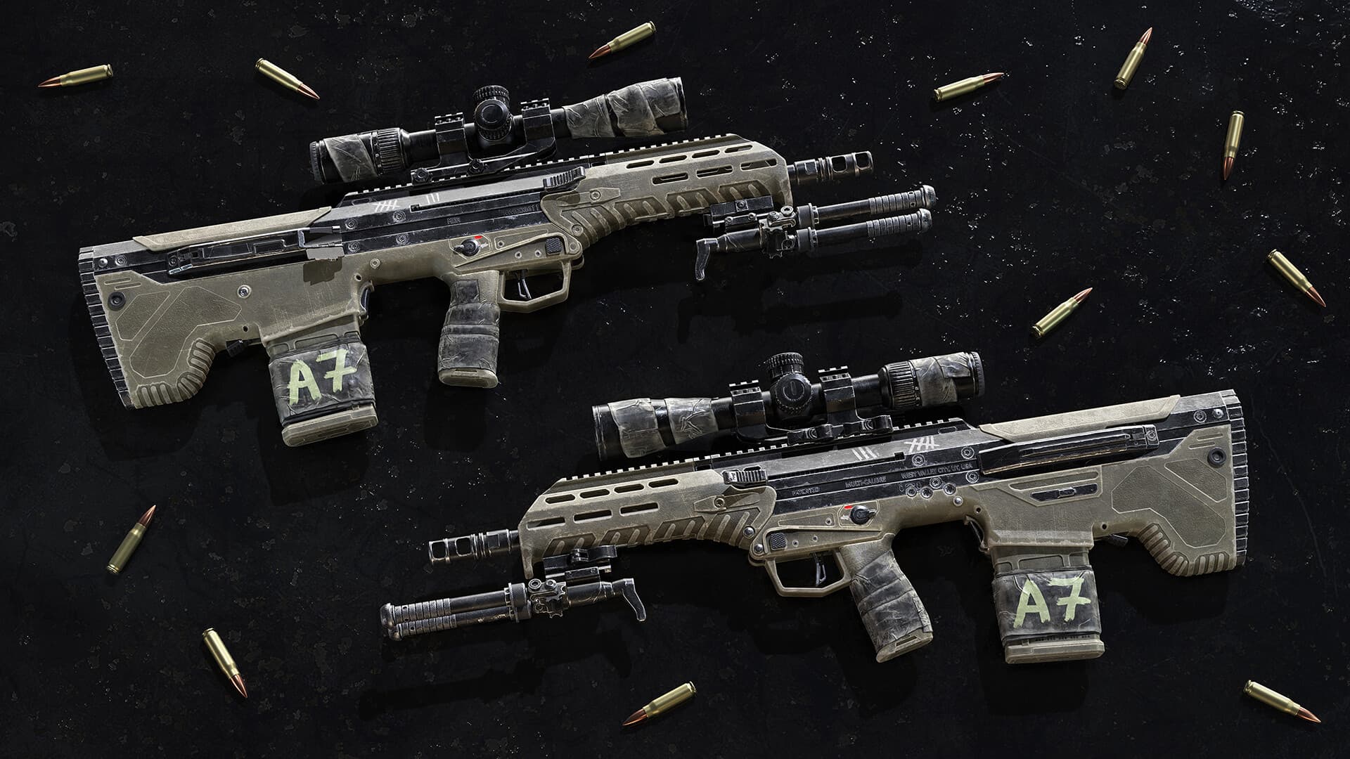 Insurgency: Sandstorm - Worn Veteran Weapon Skin Set